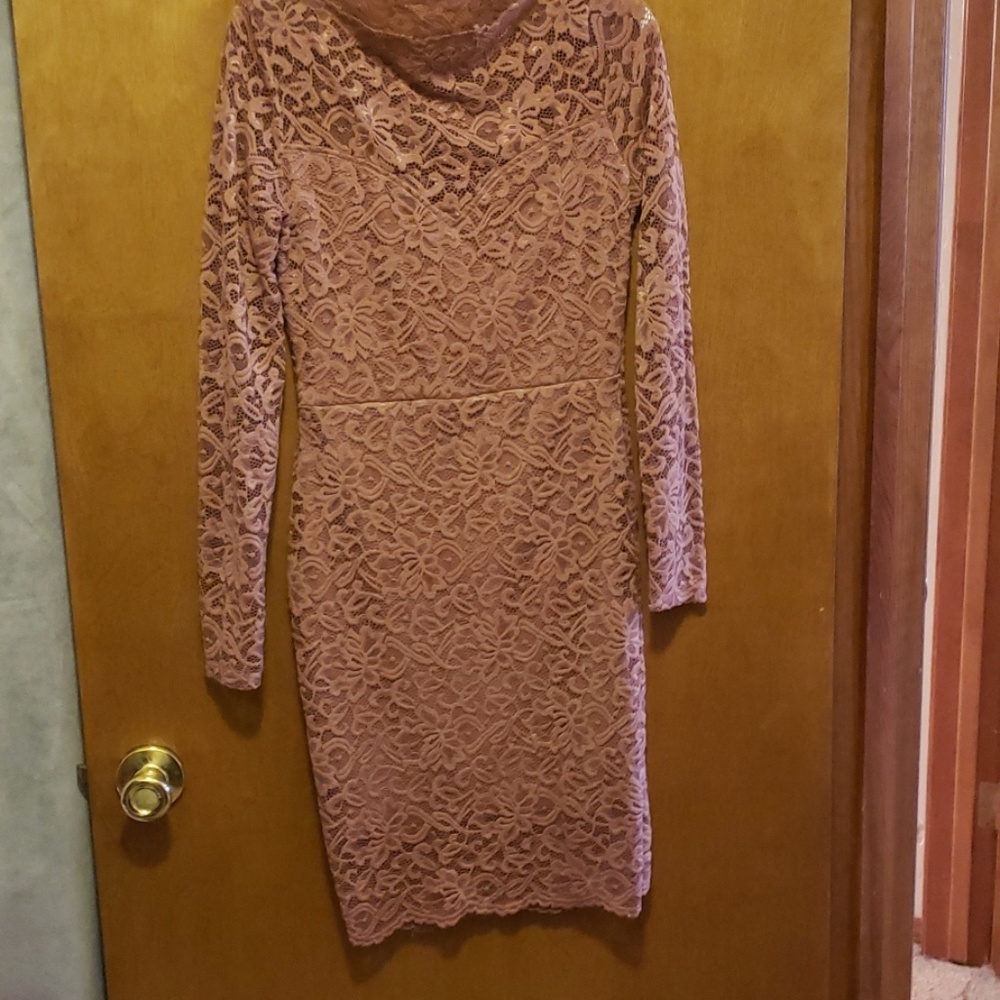skin tight long sleeve dress
